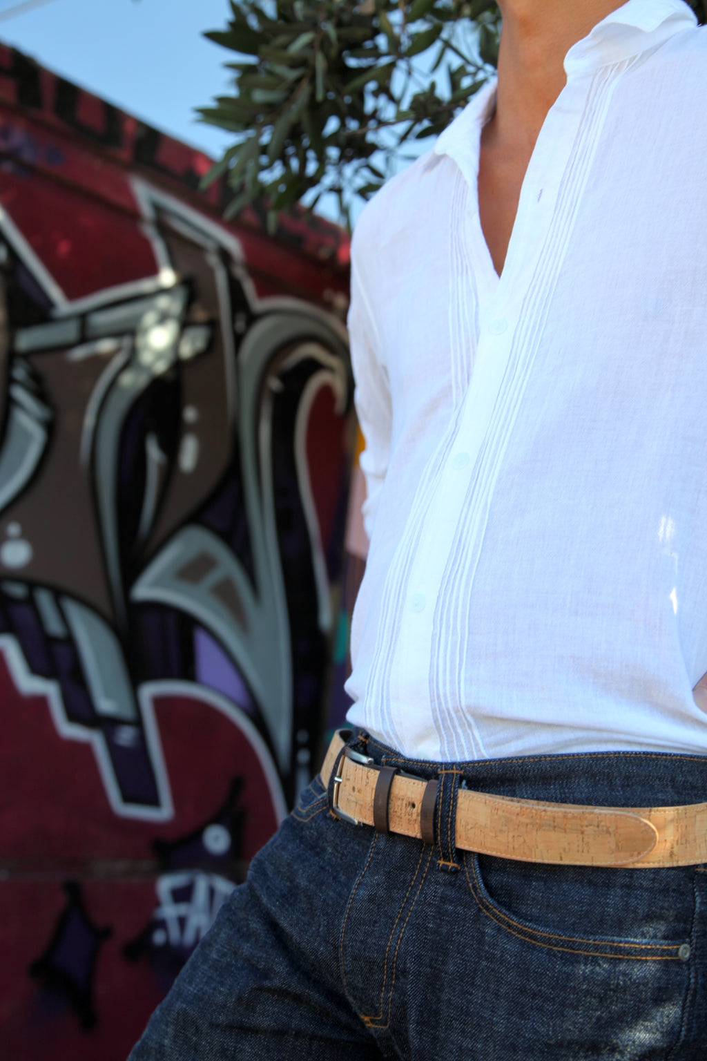 Shaven Cork Belt