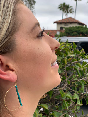 Wa'a Turquoise Earrings