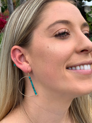 Wa'a Turquoise Earrings