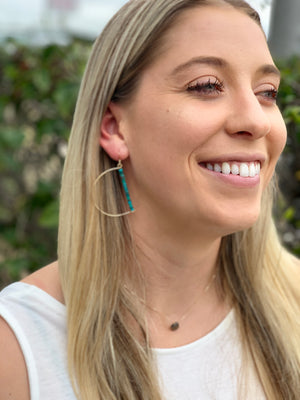 Wa'a Turquoise Earrings