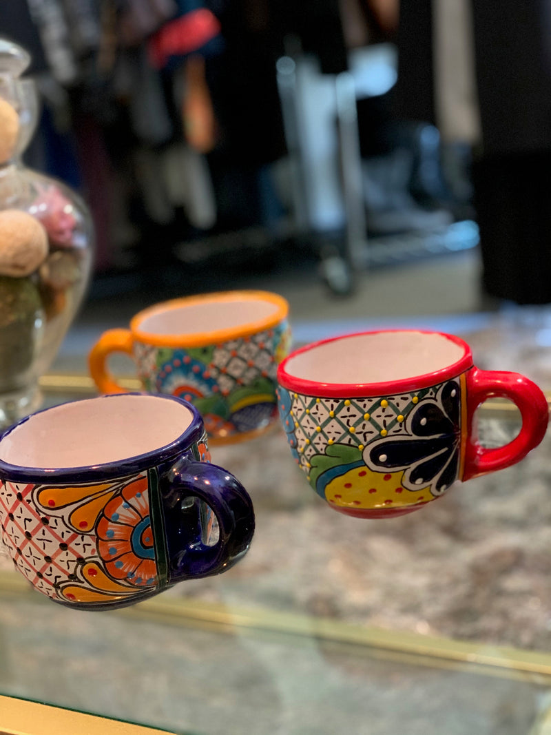 Talavera Poblana Cappuccino Mug