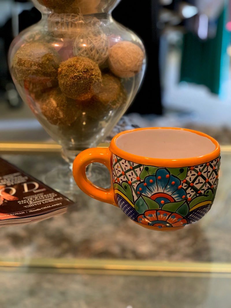 Talavera Poblana Cappuccino Mug