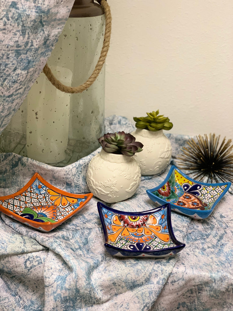 Talavera Poblana Square Dish