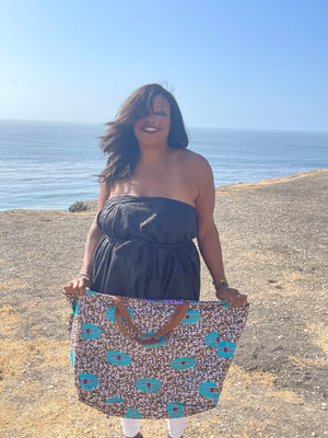 YMW Reversible BoHo Bag - Fly Aloha